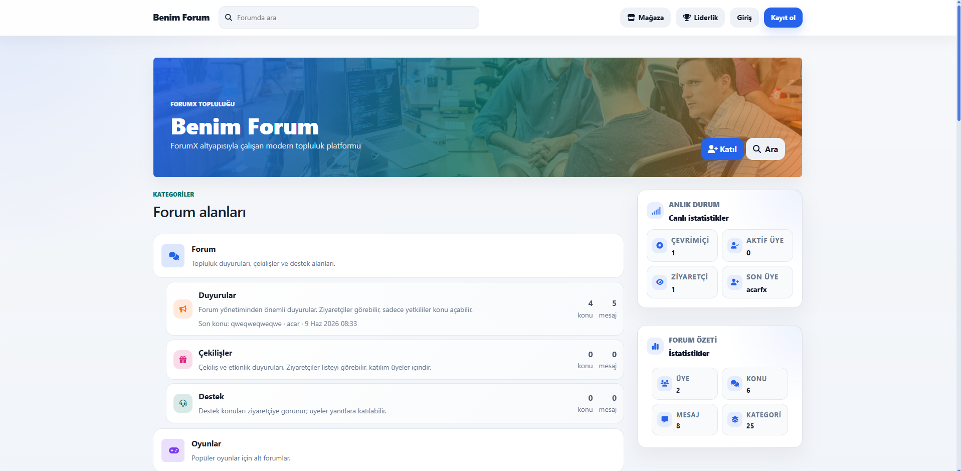 ForumX Preview 1